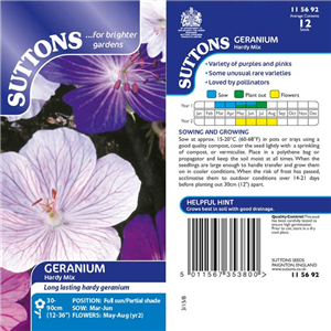 Geranium Hardy Mix